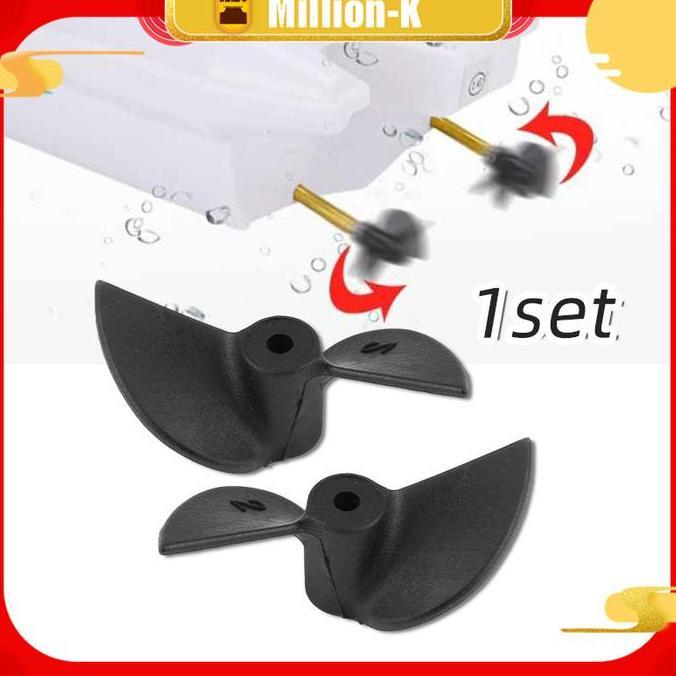 TENNIME Rc Boat Propeller Baling / RC Boat Propeller Paddle / Boat Shaft Propeller PROTOK