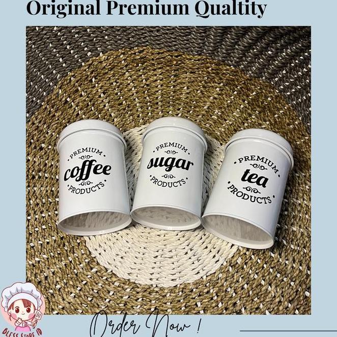 Satuan Tempat Kopi Tempat Gula Dan Tempah Teh