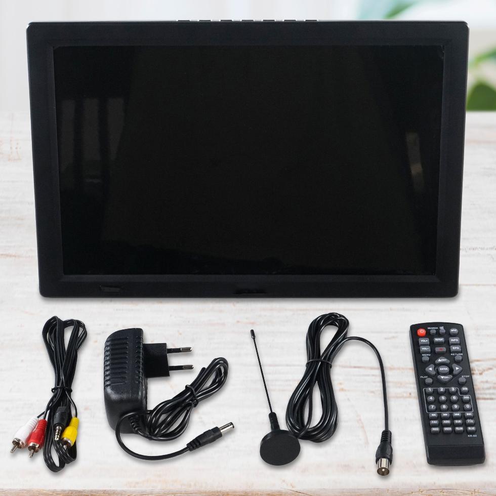 Tv Monitor Portable Hd 14 Inch Dengan Tuner Digital