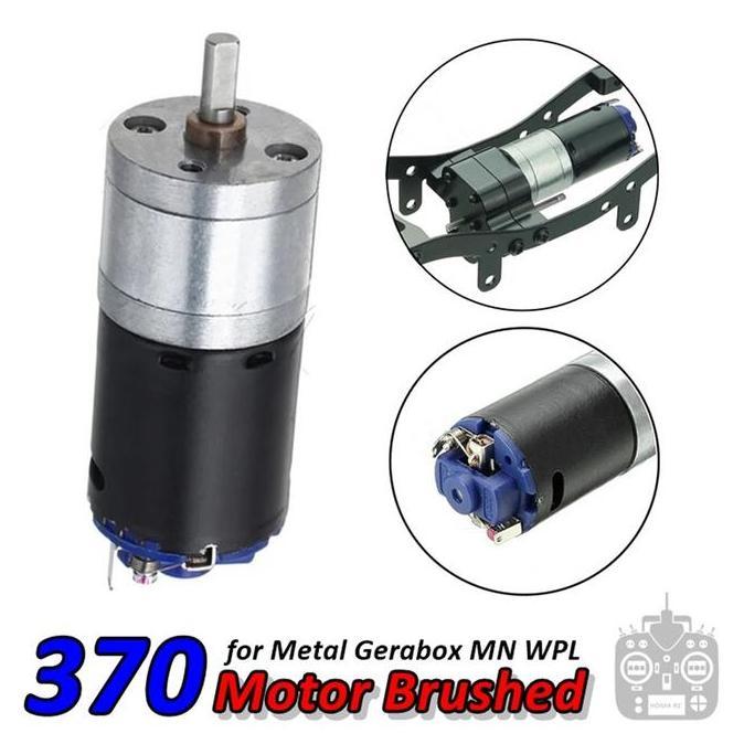 Motor Brushed 370 for Gearbox Single Speed WPL MN