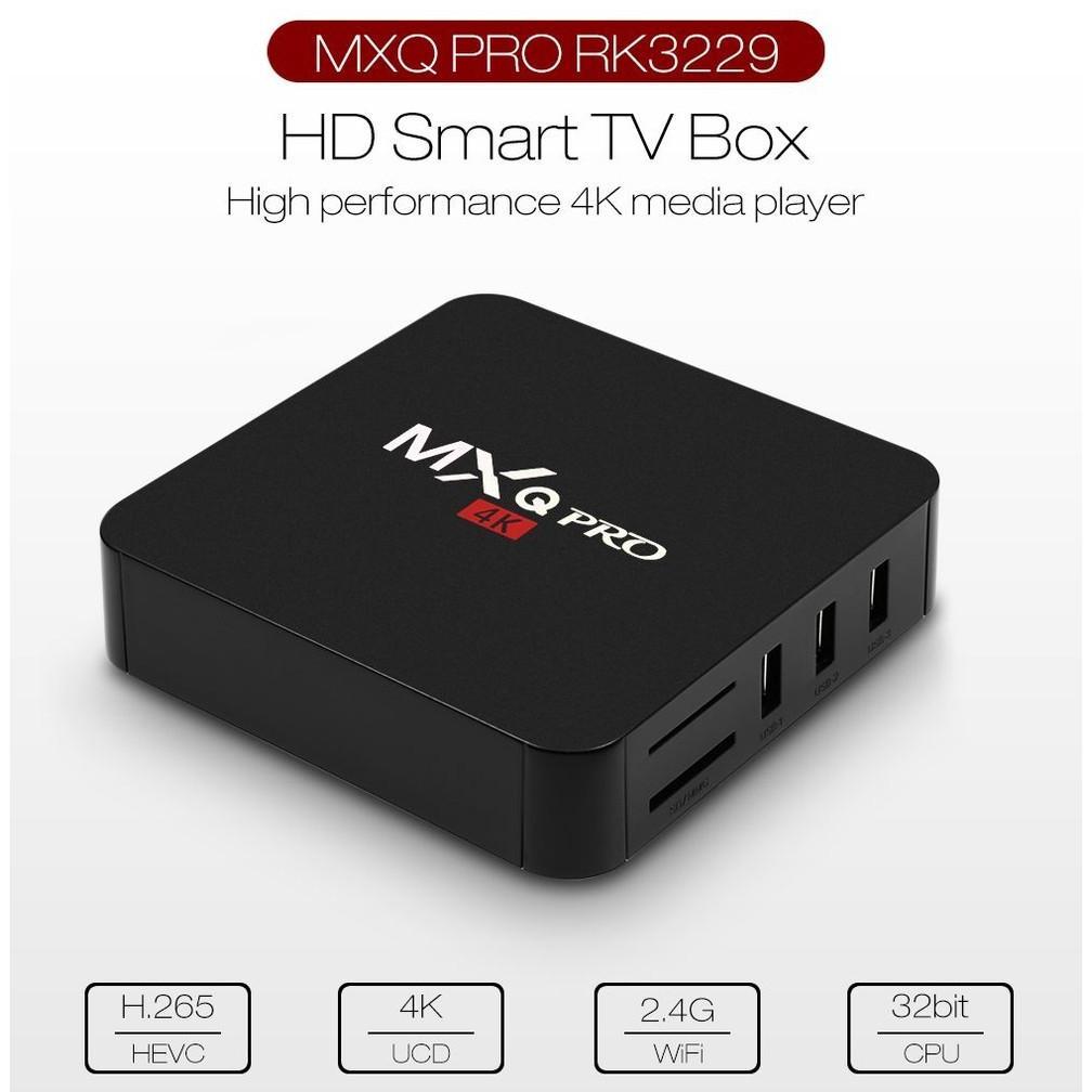 HOT DEALS 2026 Androit TV Box MXQ Pro 4K HD  2.4G WIFI 16G+512G Smart TV 4K Box Ultra HD 4K Set Top 