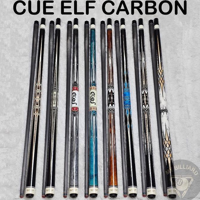 Cueelf Carbon Stick Billiard - Cue Elf Karbon Stik Billiar Bilyar