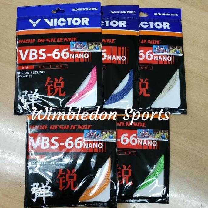 TERBARU - Senar VICTOR VBS-66N / Senar Victor VBS 66 Nano Japan