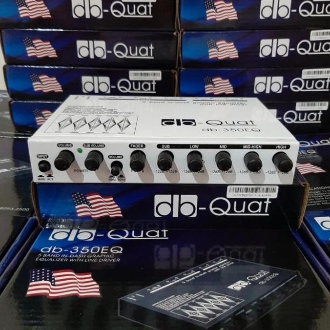 Parametrik Audio Mobil Equalizer Parametrik Db Quat 340EQ