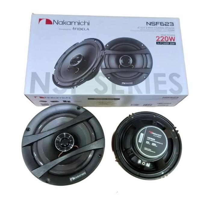 Speaker Coaxial Nakamichi NSF623 6 Inch / Speaker Coaxial Mobil
