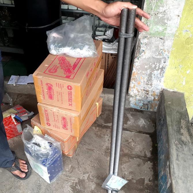 HARGA DISC - ASDRAT 1 INCHI / AS DRAT 1 INCHI / LONG DRAT 1 INCH / STUD BOLT 1 IN