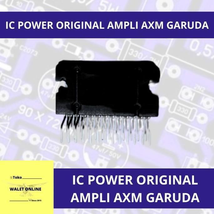 SPAREPART IC POWER PLAYER AMPLIFIER WALET AXM GARUDA ORIGINAL