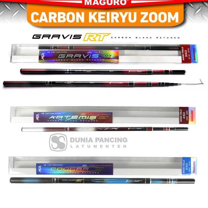 Joran Tegek MAGURO ARTEMIS RT | GRAVIS RT | COUGAR RT | 360 - 450 - 540 - 630 | Carbon Keiryu | Tege