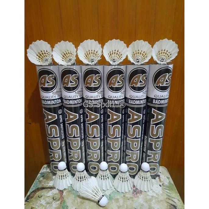 HARGA DISC - SHUTTLECOCK ASPRO HITAM Badminton Bulutangkis