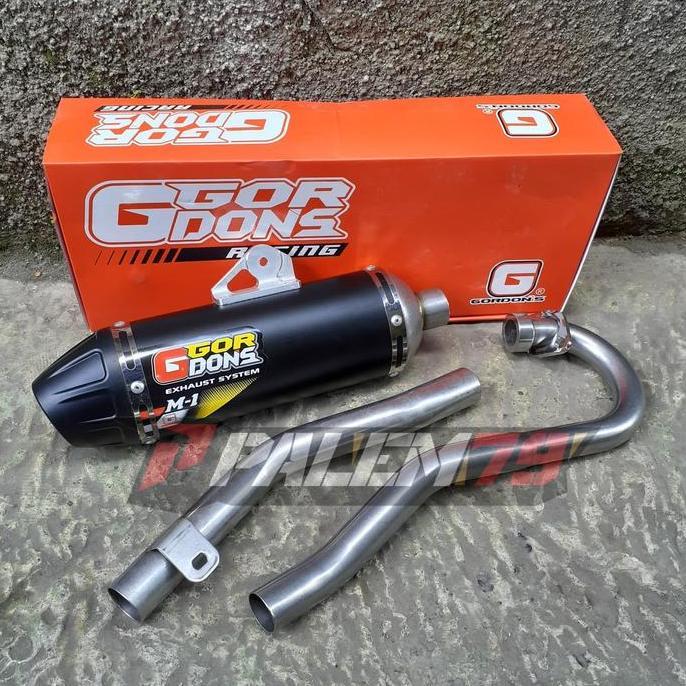 Ready Knalpot Ori Gordons Racing KLX Dtracker 150 Gordon murah