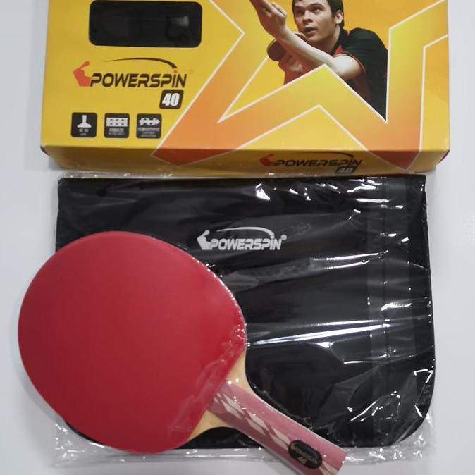TERBARU - Bet Pingpong / Bat Tenis Meja - Powerspin 40