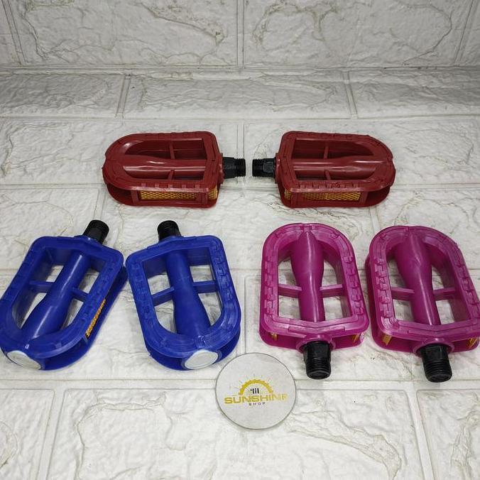 Pedal As Besar Sepeda Anak 12 16 18 MICHEL 9/16 PVC Untuk Crank Gir Tengah As BB Kotak Dan As BB Bul