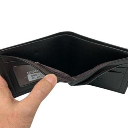 Dompet Pria Original Bovis Model Lipat Bahan Kulit Sintetis Premium