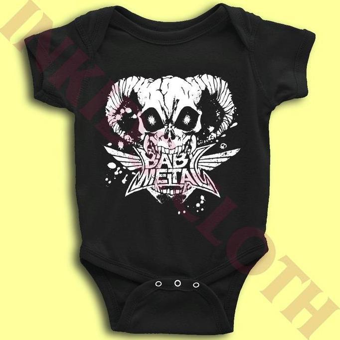 BABY JUMPER BAND BABY METAL TENGKORAK | JUMPER BAYI BAND METAL