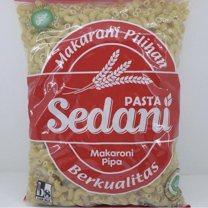 Whynot- Sedani Makaroni Pipa Kemasan 1 Kg Macaroni Makroni Rebus Pasta Aldente