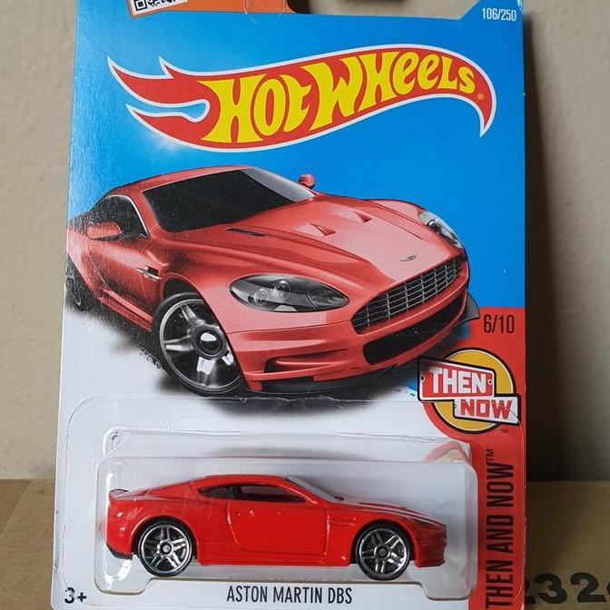 ORIGINAL HOTWHEELS ASTON MARTIN DBS RED