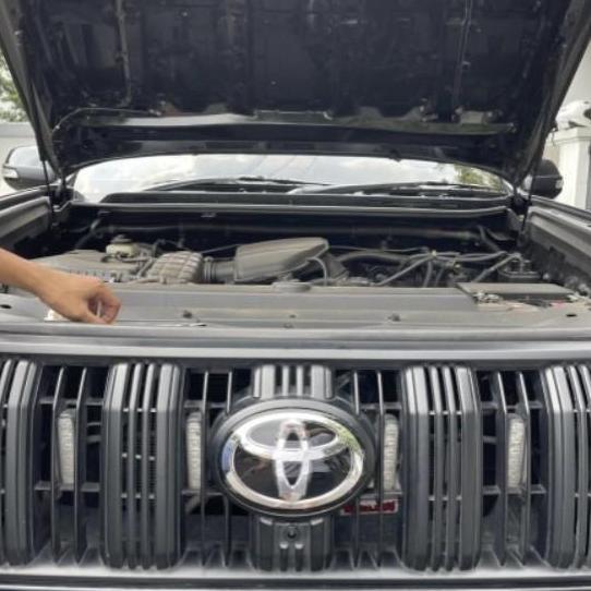 Logo Toyota new Prado glass look depan belakang steer murah