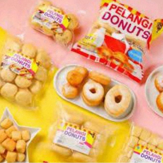 Donat kentang pelangi/DONAT UBI UNGU/DONAT COKLAT Frozen