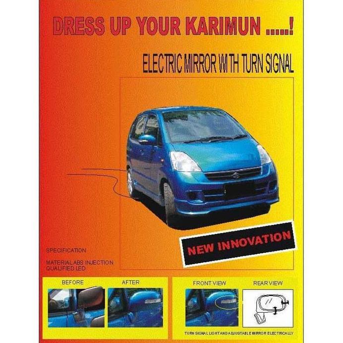 Spion Elektrik Suzuki Estilo Assy/Spion Electric Karimun Estilo Set murah