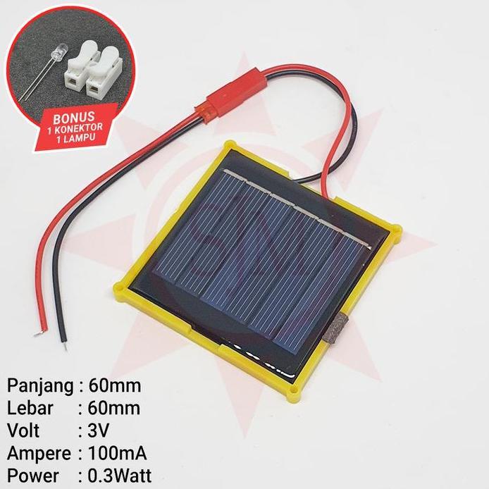 Panel Surya / Tenaga Matahari Kecil / Mini