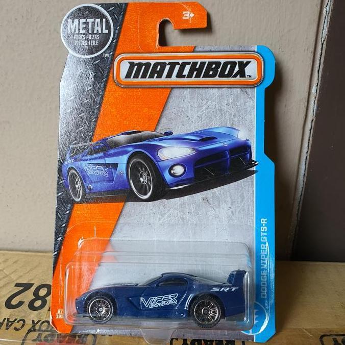 Original Matchbox Dodge Viper SRT Viper Blue