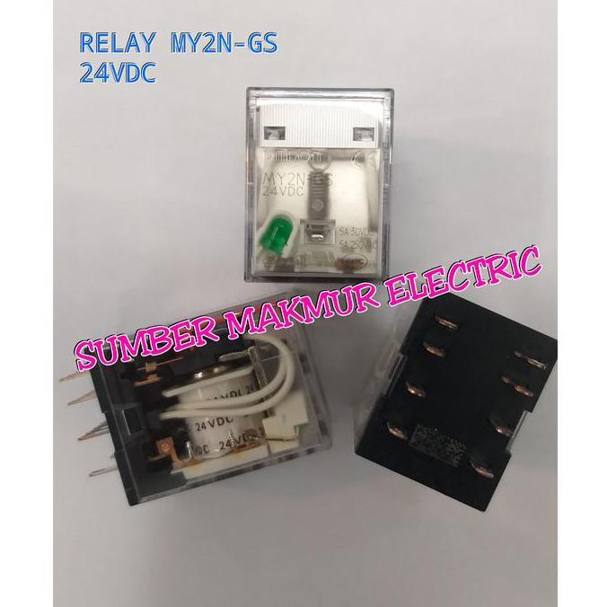 RELAY OMRON MY2N-GS 24VDC / RELAY MY2N 24VDC OMRON READY