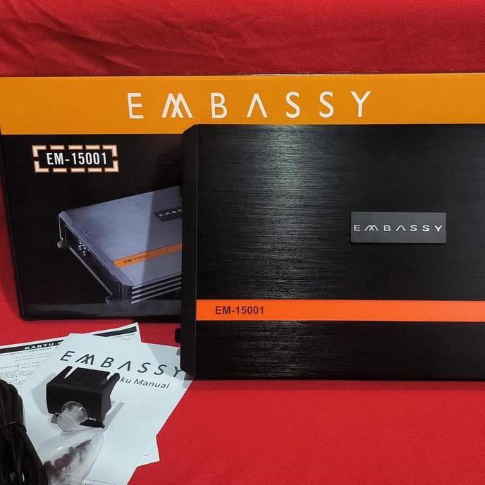 Monoblock Embassy EM-1500.1 - High Quality Monoblock Kelas D