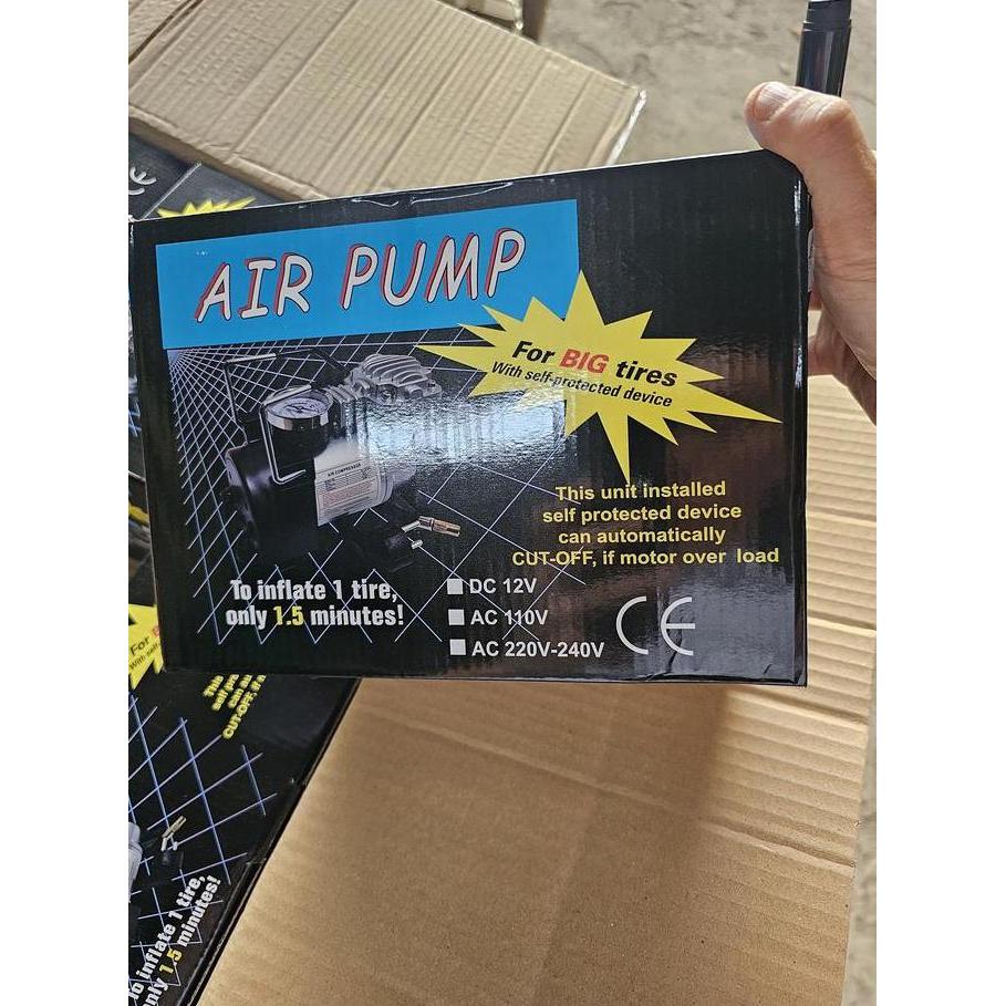 ivacoss99 - pompa angin ban air pump ac 220v - 240v tire inflator inflate mobil car ball sepeda moto