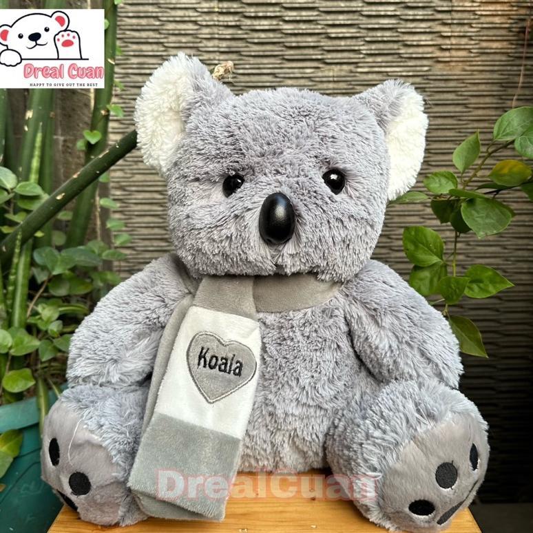 Boneka Hewan Koala Syal Premium Import Diskon