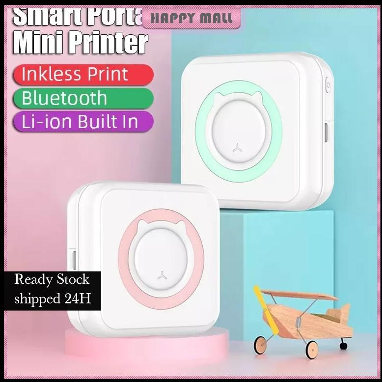 Mini Thermal Printer Portable Mobile Printer Waybill Receipt Printer Mini Printer Photo Printer Prin