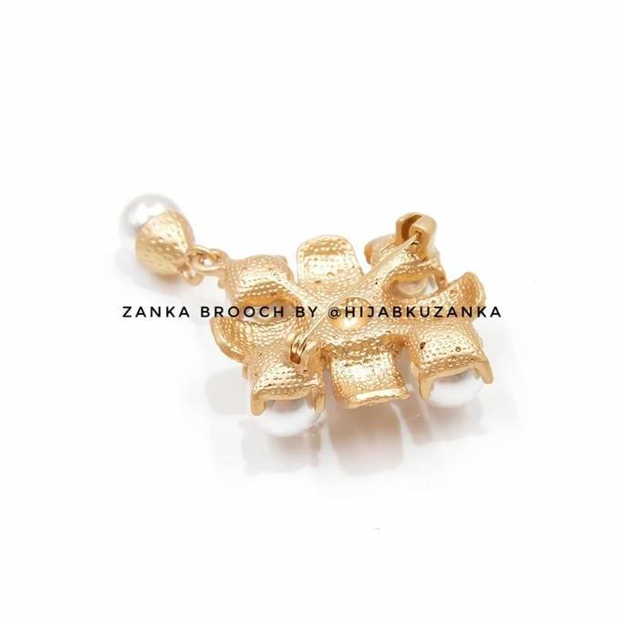bros vintage mutiara gold | bros kebaya | vintage brooch LS