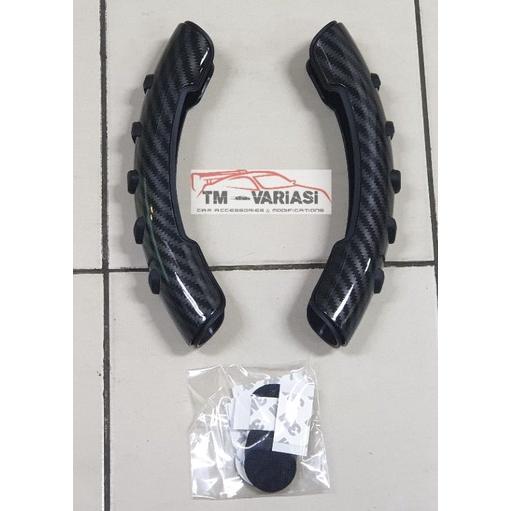 4D Cover Sarung Pelindung Stir Mobil Hitam Carbon Anti Slip Diskon