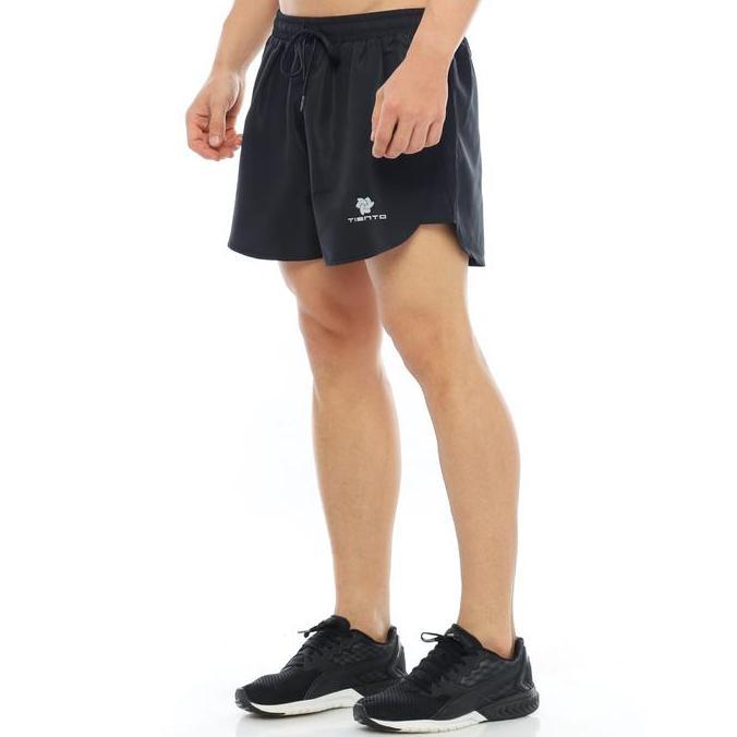 Tiento Short Pants Sporty Exo Series Celana Pendek Fitness Olahraga Gym Lari Pria Parasut