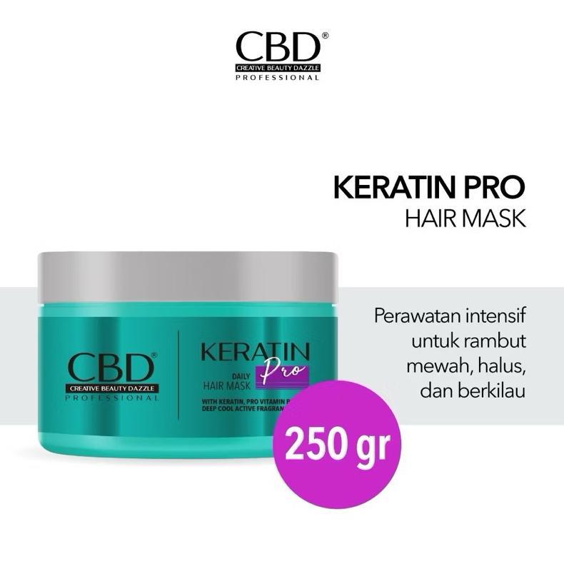 Best Seller [Sale] Cbd Keratin Pro Daily Hair Mask 250Gr[Exp.10.2025]