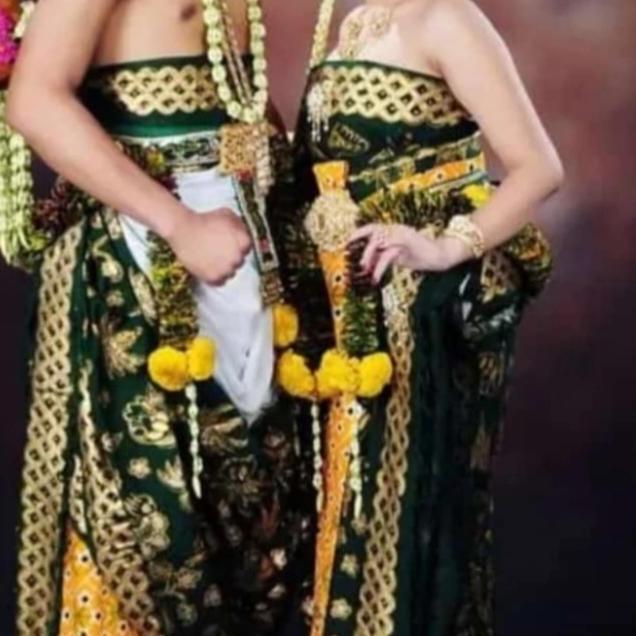 Ronce melati asli 1 set lengkap adat jawa Wanita HM