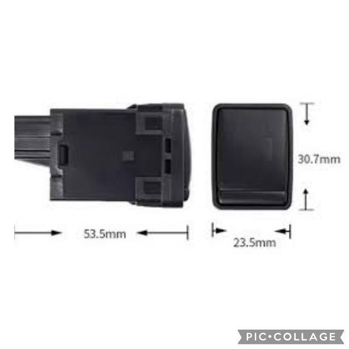 switch lampu tambahan saklar lampu DRL nissan XTRAIL T32 NAVARA