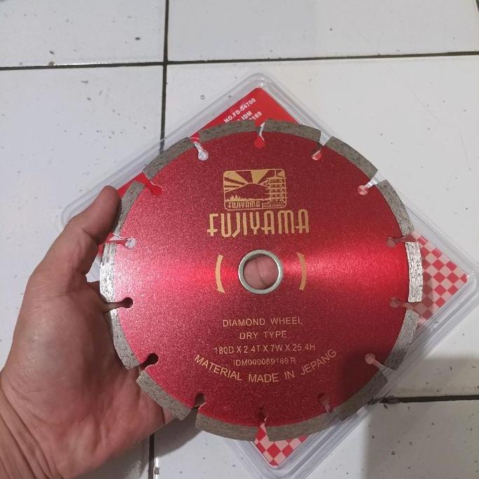 Promo Diamond Wheel 7 Inch Mata Serkel Potong Keramik Granite Aspal Dan Lainnya