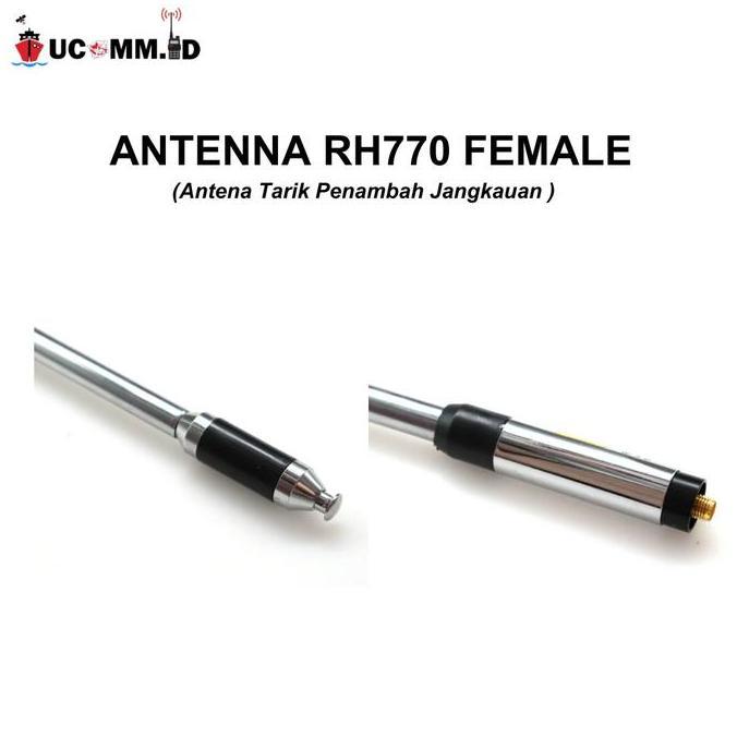Murah Antena Rh 770 Rh770 Rh-770 Female Antenna Tarik  Ht China Penambah Jangkauan