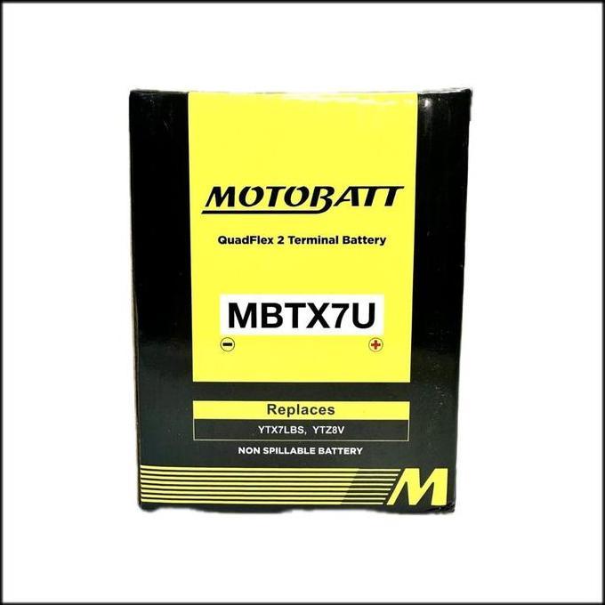 NEW AKI MOTOR YAMAHA R25 MOTOBATT MBTX7U AKI KERING / AKI GEL ORI