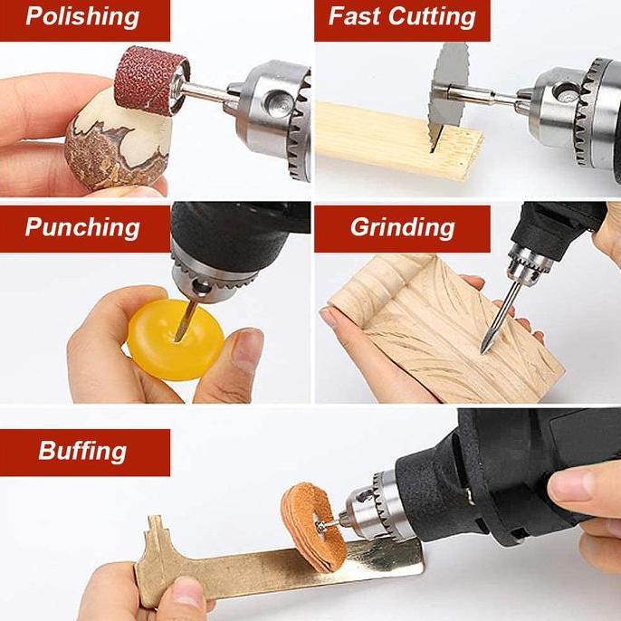 Sale Jld Mini Grinder J6061-2 Mesin Bor Tuner Set 6Mm Bor Ukir Grafir 190W Dengan Brush Key Wire Unt