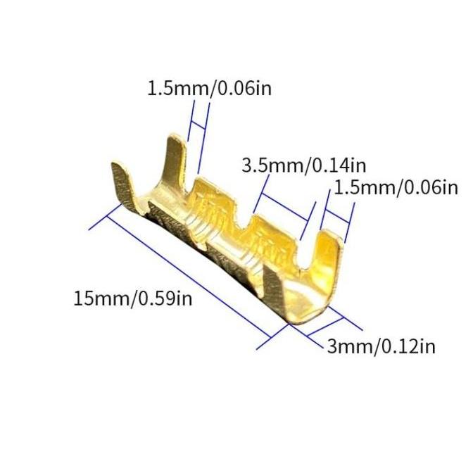 Konektor Kabel Terminal U Skun Penyambung Kabel Listrik U Cable connector Crimp Press Crimping