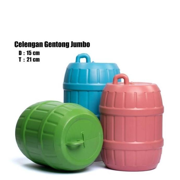 Celengan Gentong Jumbo Plastik murah