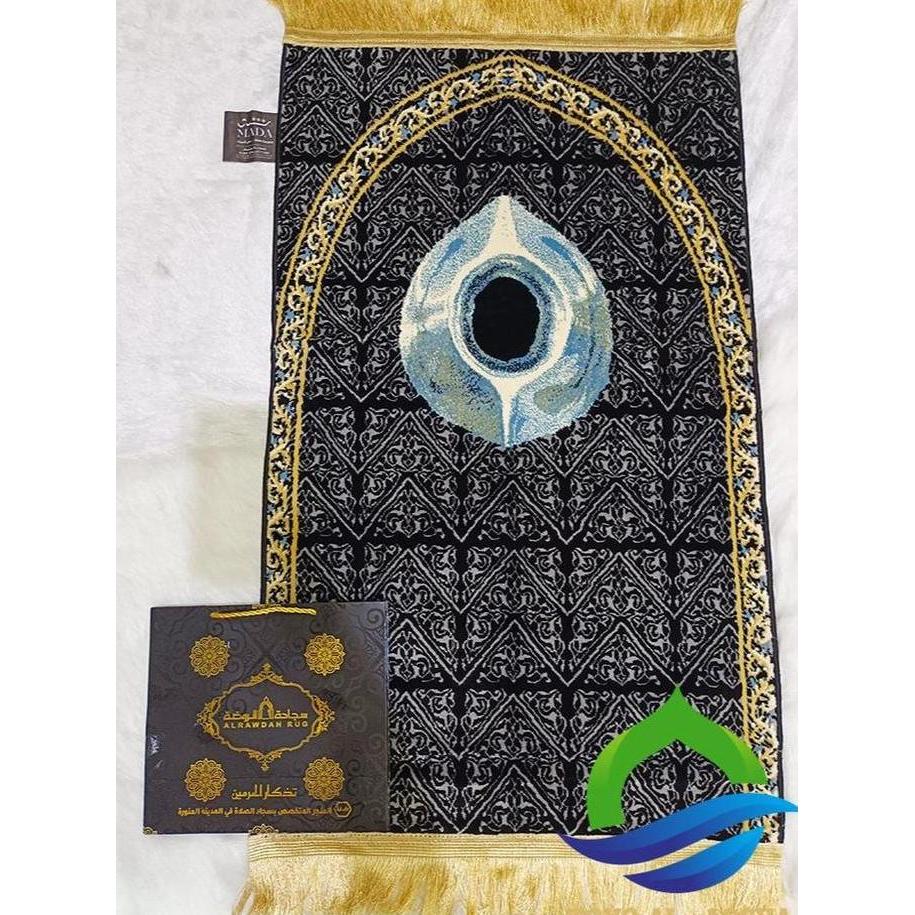 Sajadah Kiswah Motif Hajar Aswad - New