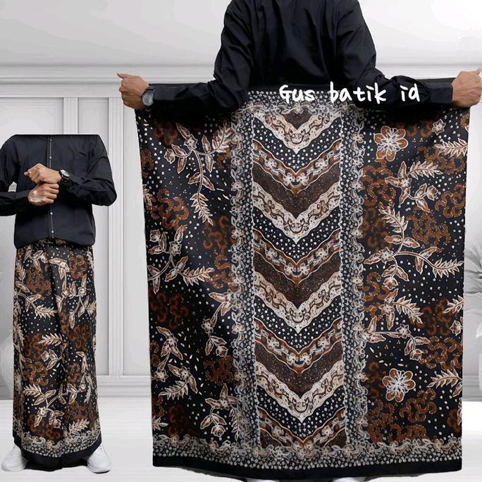 SARUNG BATIK LASEM Sarung Batik Pekalongan Sarung Dewasa Sarung Remaja Muslim Pekalongan Motif Hitam