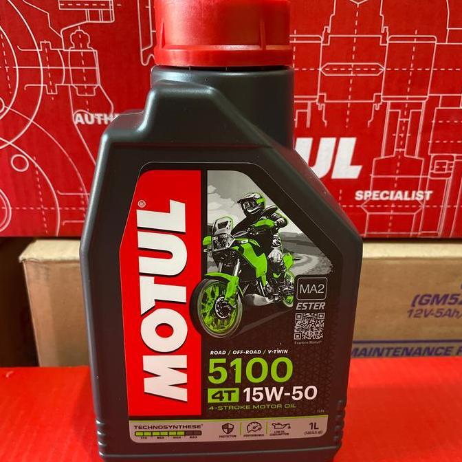 Oli mesin Motul 5100 15W-50  (1L)