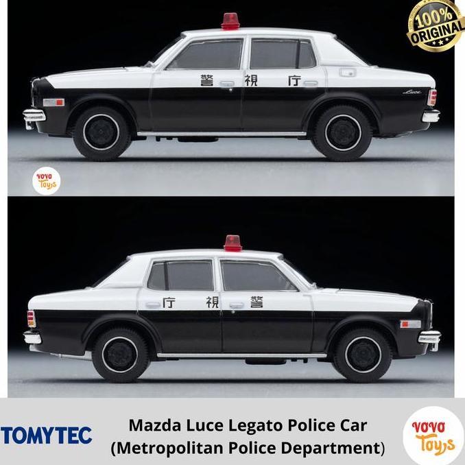 Tomica Limited Vintage Neo TLV-N26b Mazda Luce Legato Police Car Tomy