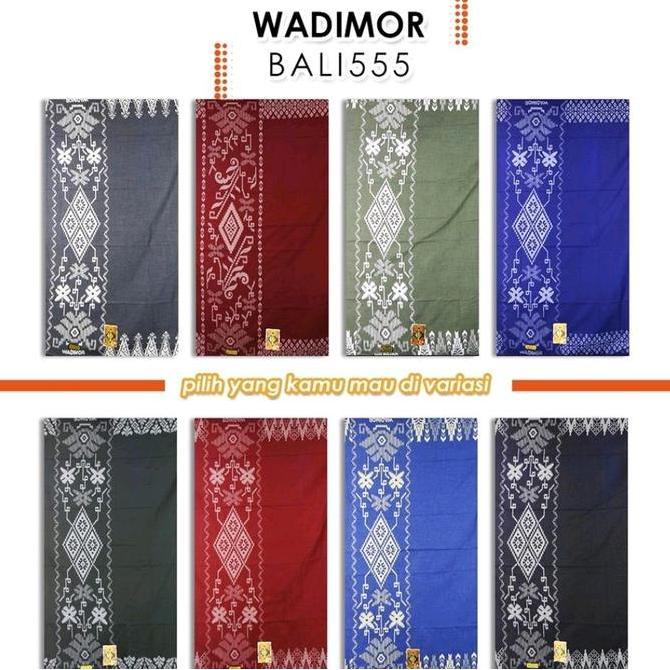grosir sarung wadimor polos warna tumpal kembang exclusive ukuran dewasa Muslim  Pria