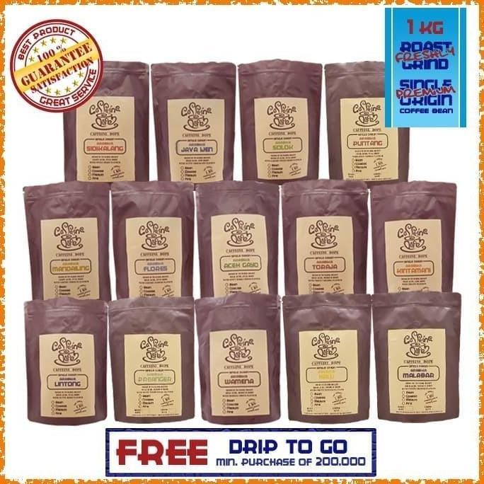 Kopi Arabika Enrekang 500 Gr Single Origin