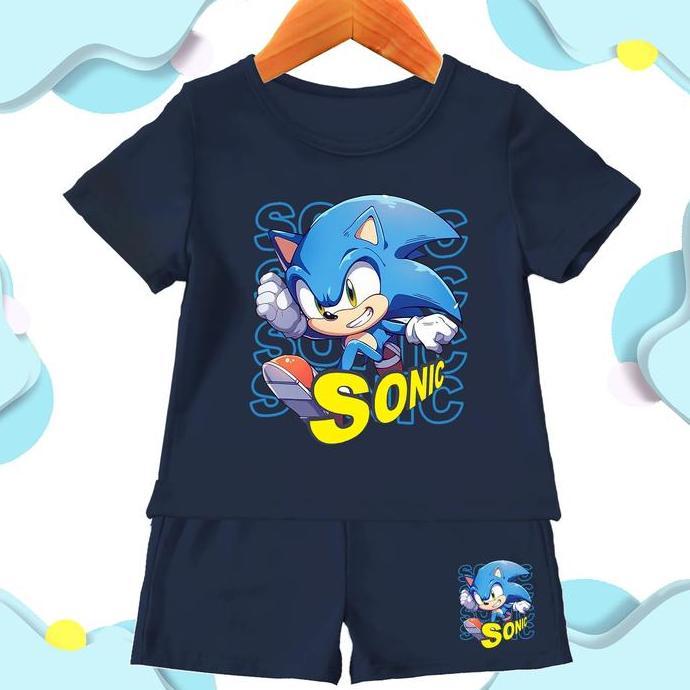 SONIC Baju anak - anak / Baju Setelan Anak-Anak