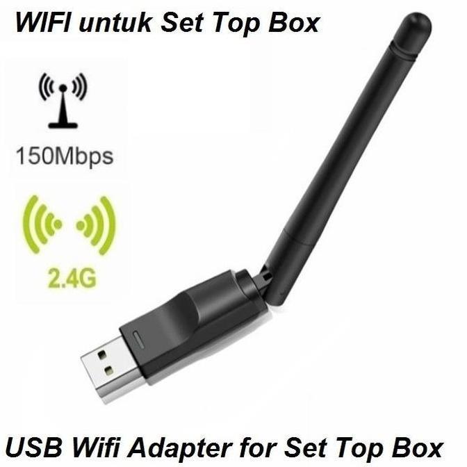 USB WIFI Adapter Erza Dongle Wireless 150 mbps Set Top Box MT7601 STB